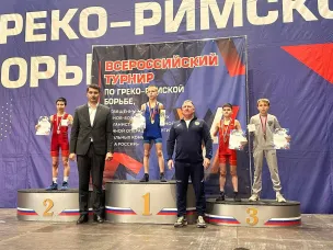 Семь раз спортсмены Нижегородской области поднялись на пьедестал почета Всероссийских соревнований по спортивной борьбе! 